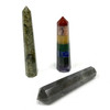 Stone Point Wand 4" Assorted Minerals