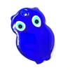 Owl Evil Eye Large Glass Pendant 3"x5" Owl Evil Eye Large Glass Pendant 3"x5"