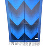 Blue and Black Faded Arrows Pashmina Scarf