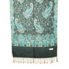 Sea Foam Green Blooming Paisley Pashmina Scarf