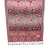 Pink and Black Branching Out Pashmina Scarf