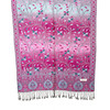 Pink and Blue Branching Out Pashmina Scarf