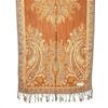 Autumn Orange Scattered Paisley Pashmina Scarf
