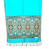 Blue Apollo Paisley Pashmina Scarf