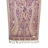 Purple Royal Paisley Pashmina Scarf