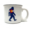 Colorado Bigfoot White Ceramic Coffee Mug 14oz Colorado Bigfoot White Ceramic Coffee Mug 14oz
