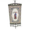 Little Mary with Angels Tapestry with Crosses 16"
