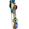 Colorful Long Fish Tail Evil Eye Hand Made 3'x3"