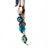 Colorful Long Fish Tail Evil Eye Hand Made 3'x3"