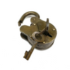 Old Metal Lock and Keys 1"x 2" - Working Antique Replica Old Metal Lock and Keys 1"x 2" - Working Antique Replica
