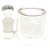 Clear Empty Belly ISO Glass Dab Station Cotton Swab Q-Tip Holder / Alcohol 2.75"x 3.5" Clear Empty Belly ISO Glass Dab Station Cotton Swab Q-Tip Holder / Alcohol 2.75"x 3.5"