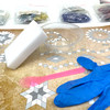 Mosaic Tile Baggie DIY Art Kit - No Shade or Lamp Included