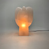 Selenite Angel Lamp 8" from Morocco Selenite Angel Lamp 8" from Morocco