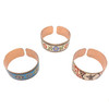 Beautiful Colorful Copper Bracelet Cuff from Turkey 1 Count Assorted Beautiful Colorful Copper Bracelet Cuff from Turkey 1 Count Assorted