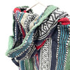 Baja Zipper Jacket Blue and Off White Baja Zipper Jacket Blue and Off White