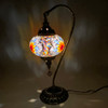 DB3 Camel Neck Heavy Base Mosaic Lamp 17"  Assorted Colors 1 Count DB3 Camel Neck Heavy Base Mosaic Lamp 17"  Assorted Colors 1 Count