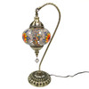 DB3 Camel Neck Heavy Base Mosaic Lamp 17"  Assorted Colors 1 Count DB3 Camel Neck Heavy Base Mosaic Lamp 17"  Assorted Colors 1 Count