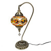 DB3 Camel Neck Heavy Base Mosaic Lamp 17"  Assorted Colors 1 Count DB3 Camel Neck Heavy Base Mosaic Lamp 17"  Assorted Colors 1 Count