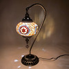DB3 Camel Neck Heavy Base Mosaic Lamp 17"  Assorted Colors 1 Count DB3 Camel Neck Heavy Base Mosaic Lamp 17"  Assorted Colors 1 Count