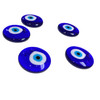 Solid Glass Evil Eye Bead 3.5 cm 1.4" 1 Count