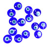 Solid Glass Evil Eye Bead 2.5cm  1" 1 Count