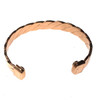 Flattened Chain - Handmade Copper Bracelet with Magnetic Field 5611 Flattened Chain - Handmade Copper Bracelet with Magnetic Field 5611