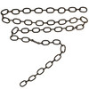 Ottoman Bronzed Steel Sturdy Lamp Chain Mosaic Turkish Lamp Part 1.15" Wide - Sold Per Foot