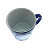 Evil Circle Eyes Dark Blue Coffee Mug Cup 1.5 Cup