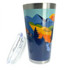 Bigfoot Mountain Stainless Cup 16 oz 1 Count Assorted Color