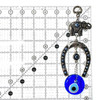 Elephant's Shoe with Evil Eye 7"x3" EE50044