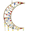 Beaded Crescent Moon Wind Chime IN210135 by Paykoc Beaded Crescent Moon Wind Chime IN210135 by Paykoc