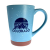 Snowy Colorado Sky Blue Mug 16oz Snowy Colorado Sky Blue Mug 16oz
