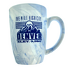Colorado Marbled Mile High Blue Mug 16oz Colorado Marbled Mile High Blue Mug 16oz