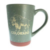 Colorado Speckled Buffalo Bird Olive Colored Mug 16oz Colorado Speckled Buffalo Bird Olive Colored Mug 16oz