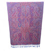 Blueish Purple Weaved Paisley Pashmina Scarf