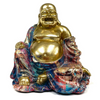 Happy Buddha Poly Statue 10"x11" Happy Buddha Poly Statue 10"x11"