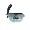 Glazed Ceramic Cereal Bowl with Spoon 1 Count Assorted