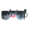 Colorado Ceramic Mug with Spoon Handle 1 Assorted