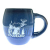 Espresso 5oz Colorado Ceramic Mug with Spoon Handle 1 Assorted