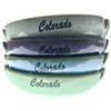 Colorado Ceramic Glazed Ashtray 1 Assorted Color Colorado Ceramic Glazed Ashtray 1 Assorted Color