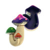 Trippy Mushroom Colorful Stash Box 6"