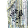 Cotton Stripe Blue Box Pocket Mushroom Trousers Cotton Stripe Blue Box Pocket Mushroom Trousers