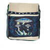 Fox on Mushroom Cotton Side Bag