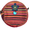 Turkish Kilim Canteen Side Bag Purse 1 Count Assorted
