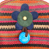 Turkish Kilim Canteen Side Bag Purse 1 Count Assorted