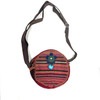 Turkish Kilim Canteen Side Bag Purse 1 Count Assorted