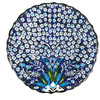 Turkish Porcelain Plate 25cm 9.87" 1 Assorted