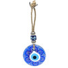 Hand Painted Glass Evil Eye 3.5"x9.5" 1 Count Assorted