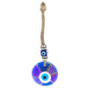 Hand Painted Glass Evil Eye 3"x9" 1 Count Assorted