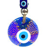 Hand Painted Glass Evil Eye 3"x9" 1 Count Assorted